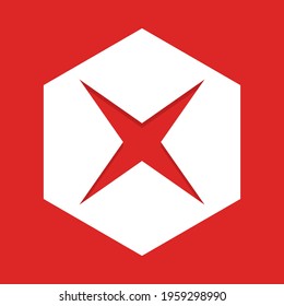 Wrong marks, Cross marks, Rejected, Disapproved, No, False, Not Ok, Wrong Choices, Task Completion, Voting. - vector mark symbols in red. Isolated icon.