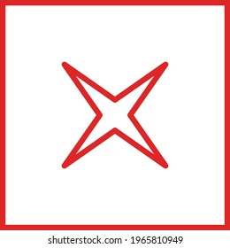 Wrong marks, Cross marks, Rejected, Disapproved, No, False, Not Ok, Wrong Choices, Task Completion, Voting. - vector mark symbols in red. Isolated icon.
