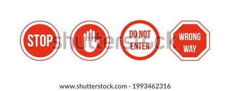 Similar – Image, Stock Photo Do not enter the dune!