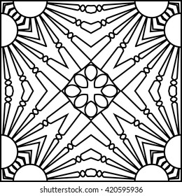 Wrought Iron Fireplace Grill Vector Art