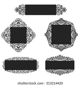 Wrought Iron frames