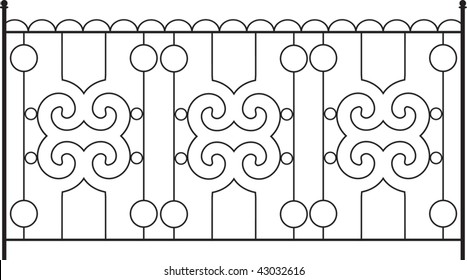 Wrought Iron Gate