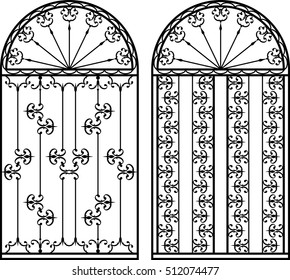 Wrought Iron Gate