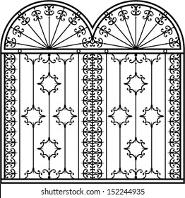 Wrought Iron Gate, Door, Fence, Window, Grill, Railing design