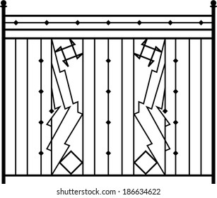 Wrought Iron Gate, Door, Fence, Window, Grill, Railing design