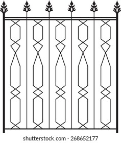 Wrought Iron Gate, Door, Fence, Window, Grill, Railing Design