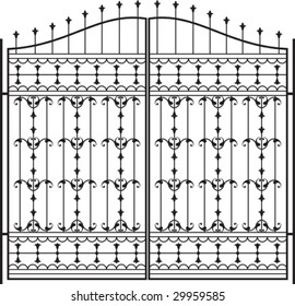 Wrought Iron Gate, Door, Fence, Window, Grill, Railing design