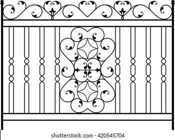 Wrought Iron Gate, Door, Fence, Window, Grill, Railing Design