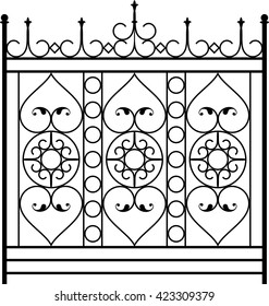 Wrought Iron Gate, Door, Fence, Window, Grill, Railing Design