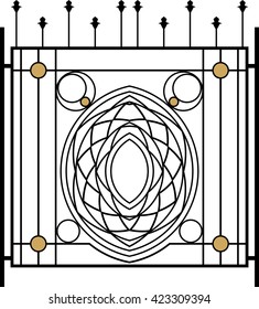 Wrought Iron Gate, Door, Fence, Window, Grill, Railing Design