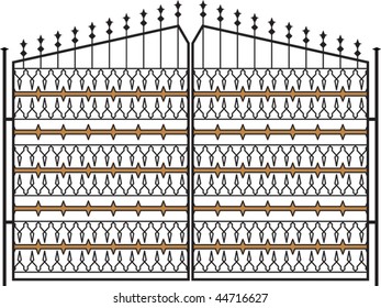 Wrought Iron Gate, Door, Fence, Window, Grill, Railing design	