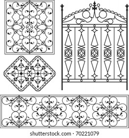 Wrought Iron Gate, Door, Fence, Window, Grill, Railing design