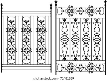 Wrought Iron Gate, Door, Fence, Window, Grill, Railing design