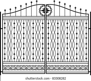 Wrought Iron Gate, Door, Fence, Window, Grill, Railing design