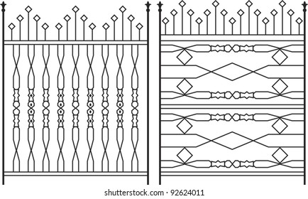 Wrought Iron Gate, Door, Fence, Window, Grill, Railing design