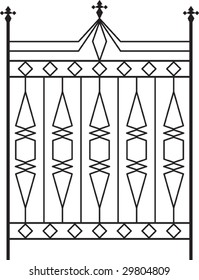 Wrought Iron Gate, Fence, Window, Grill, Railing design