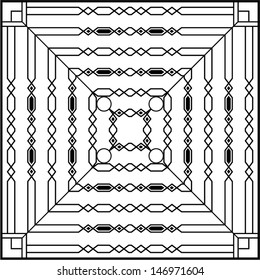 Diseño de parrilla de hierro forjado
