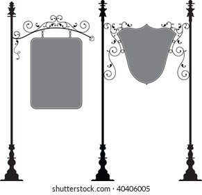 Wrought Iron Signage