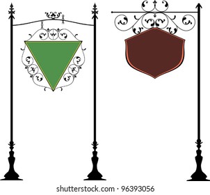 Wrought Iron signage
