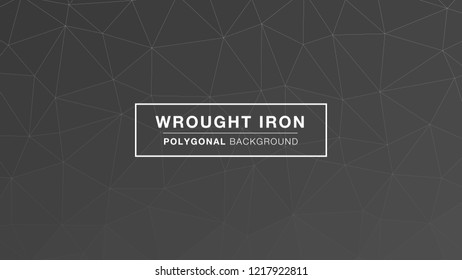 Wrought Polygonal gradient colors. Polygonal for Background. Vector Illustration EPS10