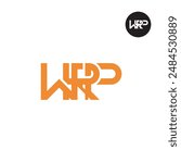 WRP Logo Letter Monogram Design