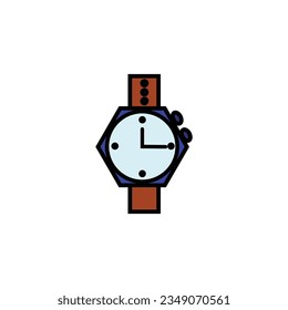 wrsit watch vector type icon