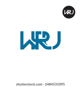 WRU Logo Letra Monograma Diseño