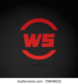 Ws Logo Stock Vector (Royalty Free) 708948322 | Shutterstock