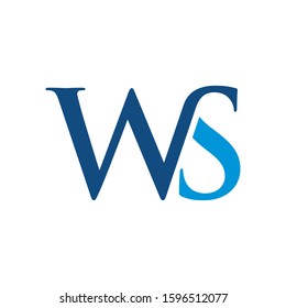 WS Logo can be used for company, icon, and others.