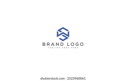 WS logo design vector template design for brand