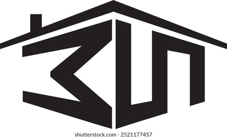 WS Property logo design, icon, symbol, vector file 