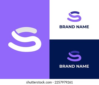 WS, SW Letter Logo Vector Template Abstract Monogram Symbol 