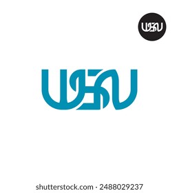 WSN Logo Letter Monogram Design