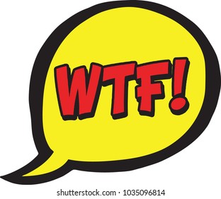 wtf cartoon bubble