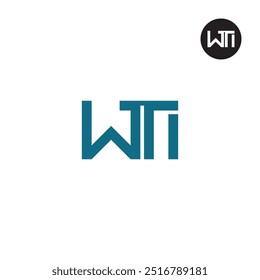 WTI Logo Letter Monogram Design