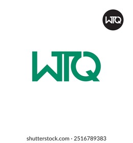 WTQ Logo Letter Monogram Design