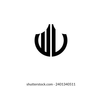 WU logo design vector template