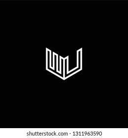 WU Logo Letter initial Designs Templete