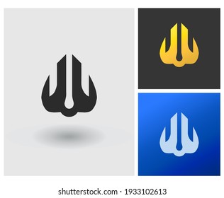 WU logo simple iconic company corporate abstract template, tattoo or sticker art concept