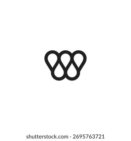 WU technology vector icon logo