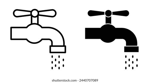 Wudu Ablution in Islam Icons. Ritual Cleansing and Spiritual Purity Symbols