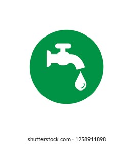 Wudu Icon. Islamic Activity before Pray Vector Illustration. Cleaning Outlet Sign. Plumbing Symbol.