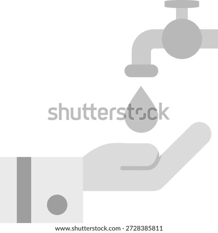 Wudu Line vector Icon Design