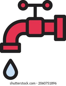 wudu vector colour line  icon