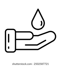 Wudu Water for Muslim Icon
