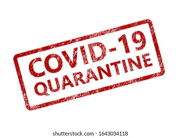 Wuhan Novel corona virus disease quarantine (COVID-19) grunge stamp