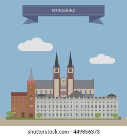 Wurzburg, city in the region of Franconia, northern Bavaria, Germany.