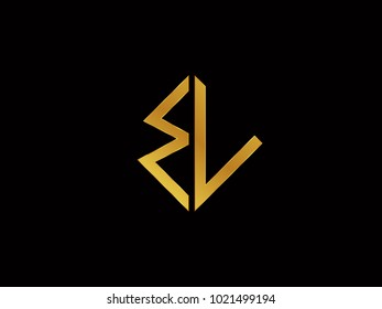 WV square shape gold color logo
