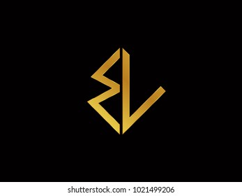 WV square shape gold color logo