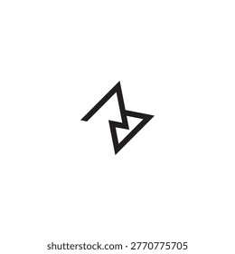 WVA vector technology logo design